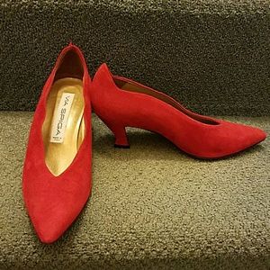 Via Spiga Shoes Red. Size 8.